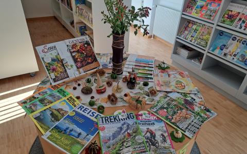 Herbst in der Bücherei